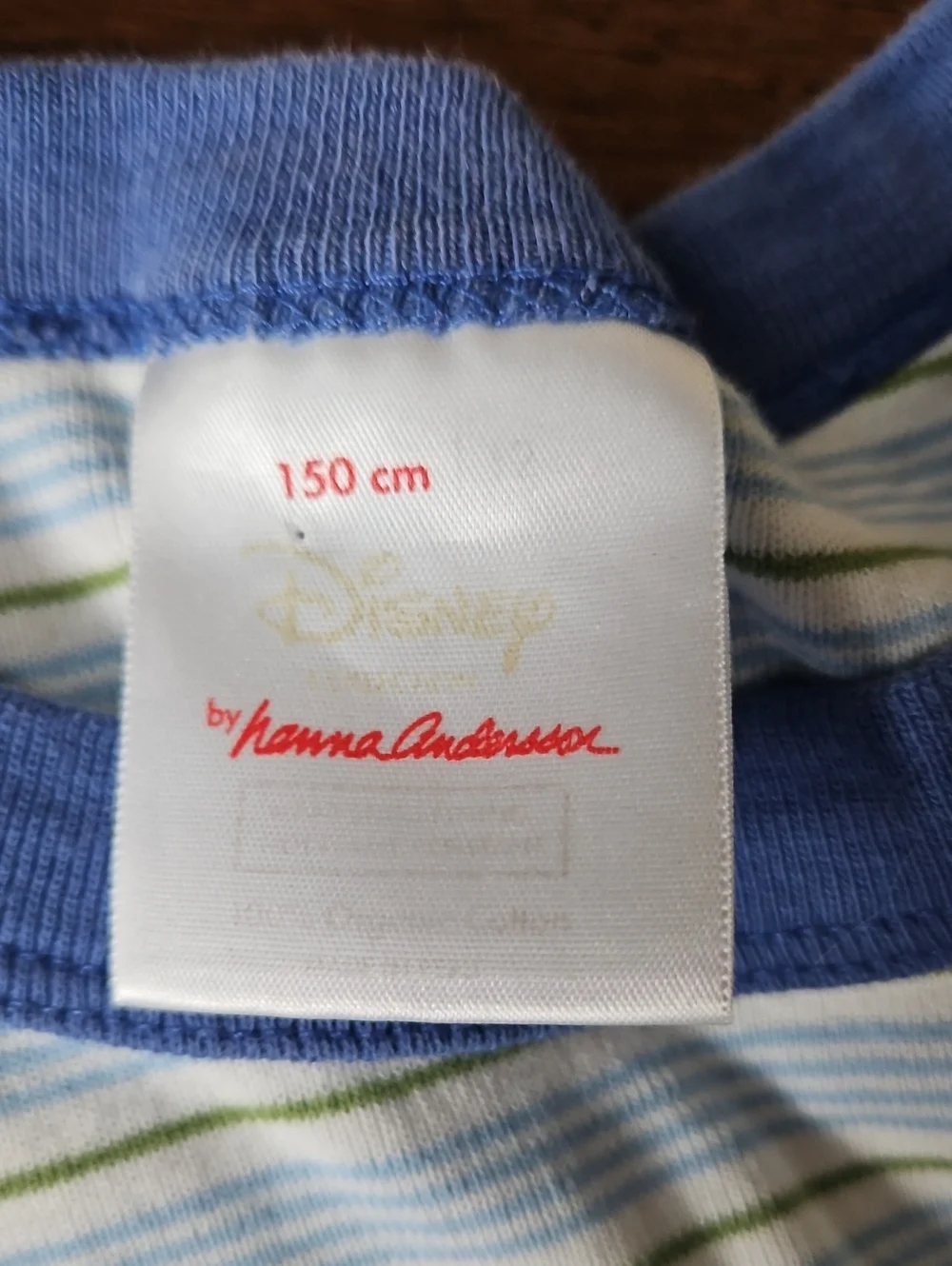 Hanna Andersson Striped Mickey Surf Pajama Set Size 12